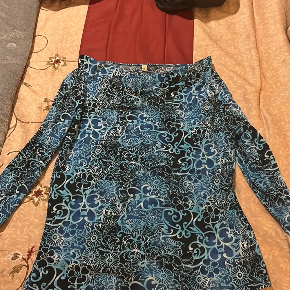 Blue medium blouse